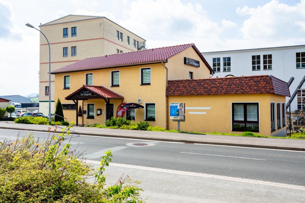 Pension & Gaststaette Zur Salzgrube Sondershausen Dış mekan fotoğraf