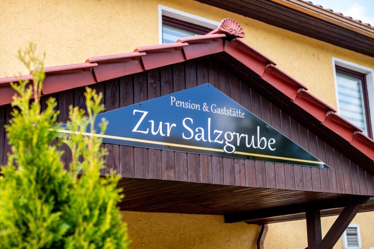 Pension & Gaststaette Zur Salzgrube Sondershausen Dış mekan fotoğraf